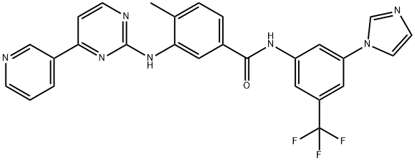 Nilotinib Impurity 7 化学構造式