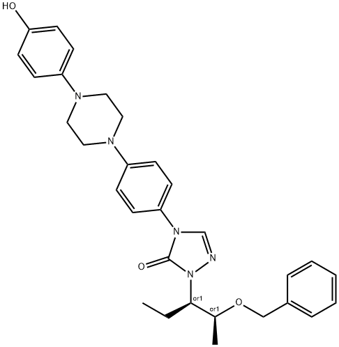 泊沙康唑杂质4, 2125944-53-6, 结构式