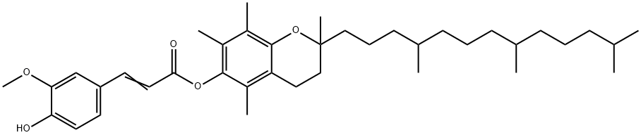 alpha Tocopheryl Ferulate  Structure