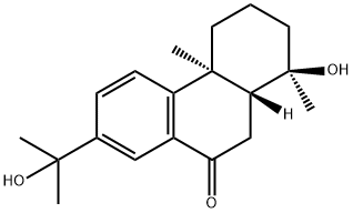 18-去甲-4,15-二羟基阿松香-8,11,13-三烯-7-酮, 213329-46-5, 结构式
