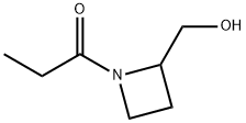 1-[2-(hydroxymethyl)azetidin-1-yl]propan-1-one Structure