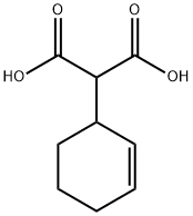 2-(cyclohex-2-en-1-yl)propanedioic acid Structure