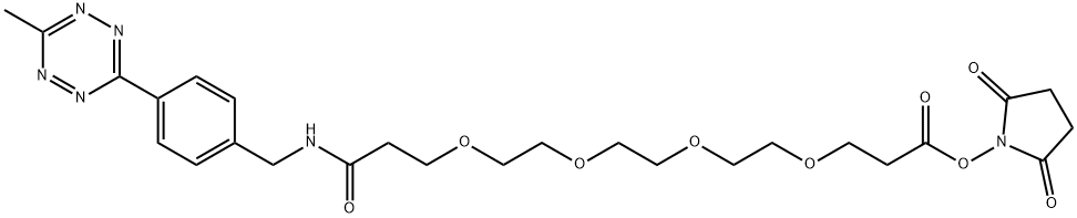 Me-Tet-PEG4-NHS,2143968-22-1,结构式