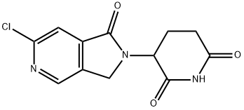 3-(6-chloro-1-oxo-1,3-dihydro-2H-pyrrolo[3,4-c]pyridin-2-yl)piperidine-2,6-dione|3-(6-氯-1-氧代-1,3-二氢-2H-吡咯并[3,4-C]吡啶-2-基)哌啶-2,6-二酮