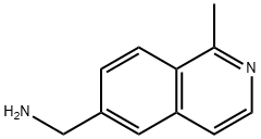 6-Isoquinolinemethanamine,1-methyl-(9CI) Structure