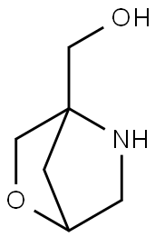 2-Oxa-5-azabicyclo[2.2.1]heptane-4-methanol 结构式