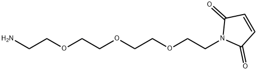 1H-Pyrrole-2,5-dione, 1-[2-[2-[2-(2-aminoethoxy)ethoxy]ethoxy]ethyl]-,2170654-70-1,结构式