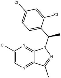 2174940-57-7 1H-Pyrazolo[3,4-b]pyrazine, 6-chloro-1-[(1S)-1-(2,4-dichlorophenyl)ethyl]-3-methyl-