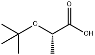 (S)-2-(叔丁氧基)丙酸, 21753-53-7, 结构式