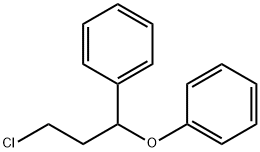 Benzene, (3-chloro-1-phenoxypropyl)- 化学構造式