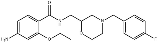 莫沙必利杂质D 结构式