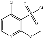 4-氯-2-甲氧基吡啶-3-磺酰氯,219715-42-1,结构式