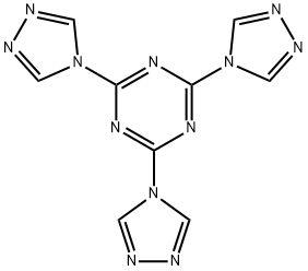 2,4,6-TRI(4H-1,2,4-TRIAZOL-4-YL)-1,3,5-TRIAZINE,2209-80-5,结构式