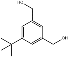 1,3-Benzenedimethanol, 5-(1,1-dimethylethyl)- Structure