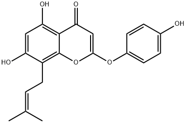 Epimedonin G, 2222285-80-3, 结构式