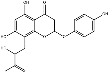 Epimedonin H, 2222285-82-5, 结构式