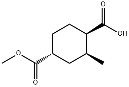 (1R,2S,4R)-4-(methoxycarbonyl)-2-methylcyclohexane-1-carboxylic acid,2222709-29-5,结构式