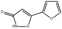 3-Isoxazolol,5-(2-furyl)-(8CI) 化学構造式
