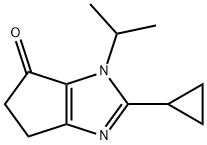 Cyclopent[d]imidazol-4(3H)-one, 2-cyclopropyl-5,6-dihydro-3-(1-methylethyl)-|CYCLOPENT[D]IMIDAZOL-4(3H)-ONE, 2-CYCLOPROPYL-5,6-DIHYDRO-3-(1-METHYLETHYL)-