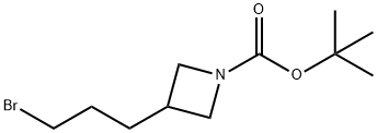 1-Azetidinecarboxylic acid, 3-(3-bromopropyl)-, 1,1-dimethylethyl ester|3-(3-溴丙基)氮杂环丁烷-1-羧酸叔丁酯