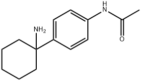 Acetamide,N-[4-(1-aminocyclohexyl)phenyl]-,2229015-63-6,结构式