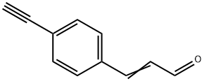 (E)-3-(4-乙炔基苯基)丙烯醛,2229670-34-0,结构式
