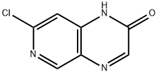 Pyrido[3,4-b]pyrazin-2(1H)-one, 7-chloro- Structure