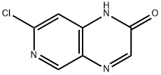 Pyrido[3,4-b]pyrazin-2(1H)-one, 7-chloro- Struktur