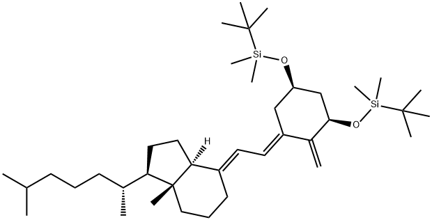 阿尔法骨化醇N-2的BETA杂质 结构式