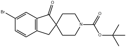tert-butyl 6-bromo-1-oxo-1,3-dihydrospiro[indene-2,4'-piperidine]-1'-carboxylate