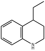 Quinoline, 4-ethyl-1,2,3,4-tetrahydro- Structure