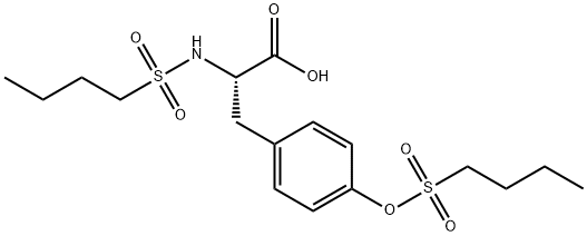 Tirofiban hydrochloride Impurity 6 化学構造式