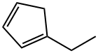 1,3-Cyclopentadiene, 1-ethyl- Structure