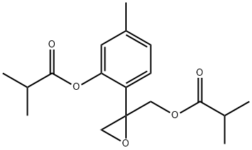 10-isobutyryloxy-8,9-epoxythymol isobutyrate