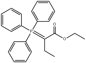 Butanoic acid, 2-(triphenylphosphoranylidene)-, ethyl ester Struktur