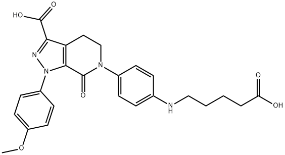Apixaban Impurity 24,2264018-89-3,结构式
