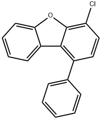 Dibenzofuran, 4-chloro-1-phenyl- Struktur