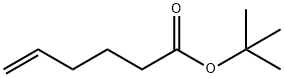5-Hexenoic acid, 1,1-dimethylethyl ester Struktur