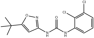 Urea, N-(2,3-dichlorophenyl)-N'-[5-(1,1-dimethylethyl)-3-isoxazolyl]- Structure