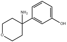 Phenol, 3-(4-aminotetrahydro-2H-pyran-4-yl)-|