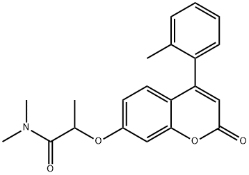 Propanamide, N,N-dimethyl-2-[[4-(2-methylphenyl)-2-oxo-2H-1-benzopyran-7-yl]oxy]-|化合物LDC195943(IMT1)