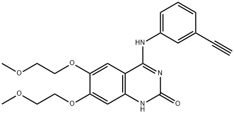 2306363-09-5 2(1H)-Quinazolinone, 4-[(3-ethynylphenyl)amino]-6,7-bis(2-methoxyethoxy)-