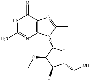 Guanosine, 8-methyl-2
