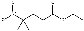 4-メチル-4-ニトロペンタン酸エチル 化学構造式