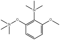 Benzene, 1-methoxy-2-(trimethylsilyl)-3-[(trimethylsilyl)oxy]- Structure