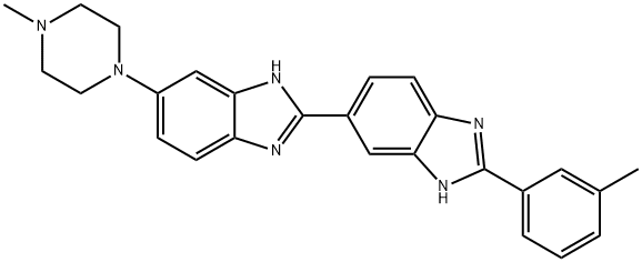 HOECHST 33258类似物2,23491-54-5,结构式