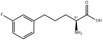 (S)-2-Amino-5-(3-fluorophenyl)pentanoic acid,2350058-14-7,结构式