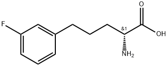 (R)-2-Amino-5-(3-fluorophenyl)pentanoic acid,2350361-77-0,结构式