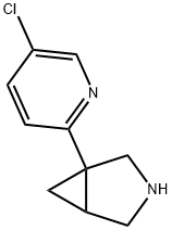 3-Azabicyclo[3.1.0]hexane, 1-(5-chloro-2-pyridinyl)-,2357635-45-9,结构式