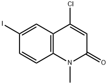 2(1H)-Quinolinone, 4-chloro-6-iodo-1-methyl-,2375193-30-7,结构式